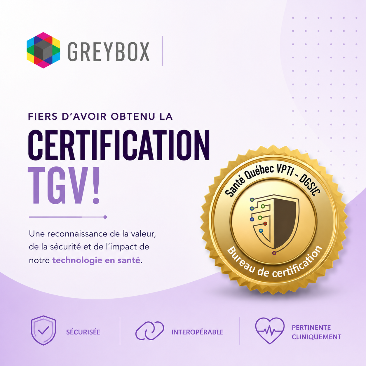 Certification TGV!